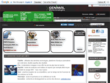 Tablet Screenshot of genimal.com